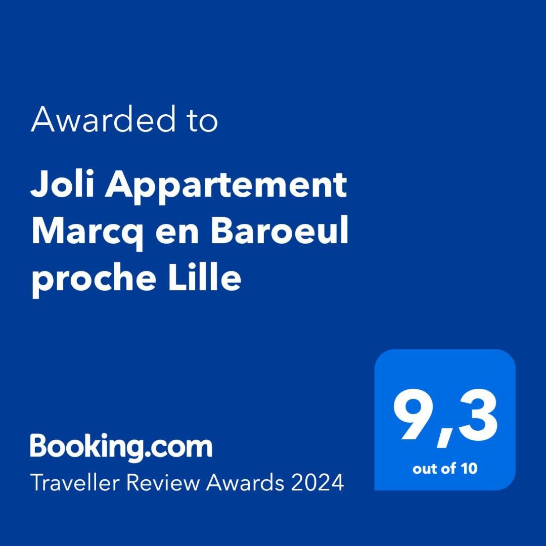 Joli Appartement Marcq En Baroeul Proche Lille Екстер'єр фото